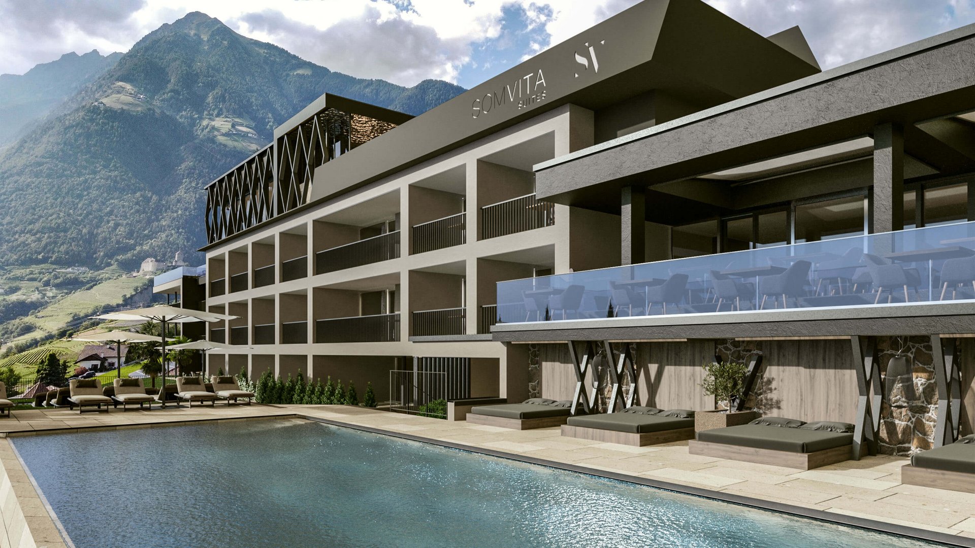 Mein Hotel in Dorf Tirol: SomVita Suites