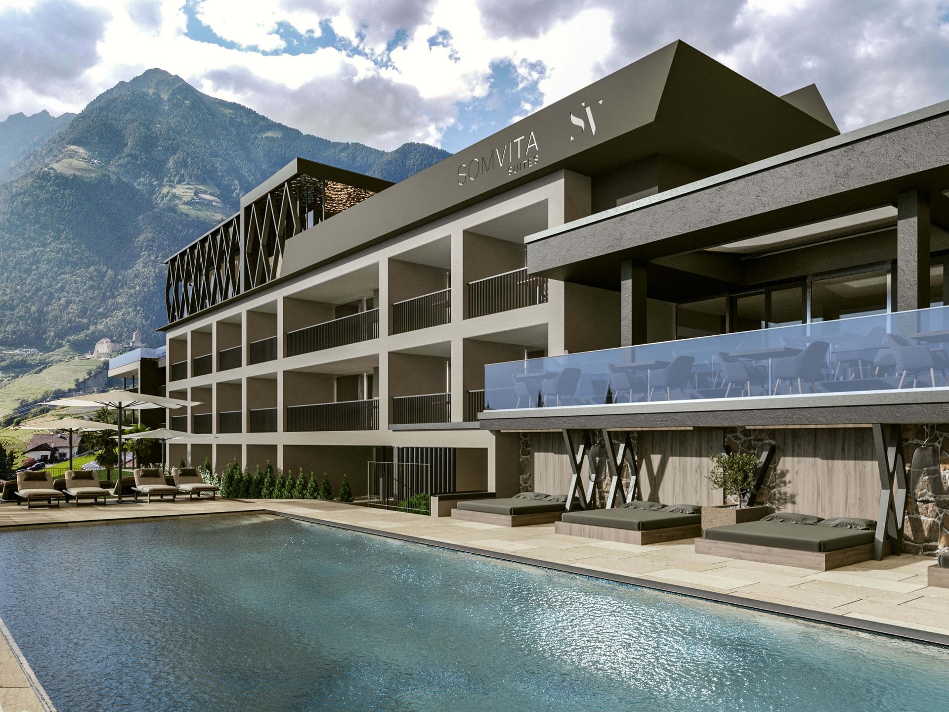 A wellness hotel in Dorf Tirol near Meran – SomVita
