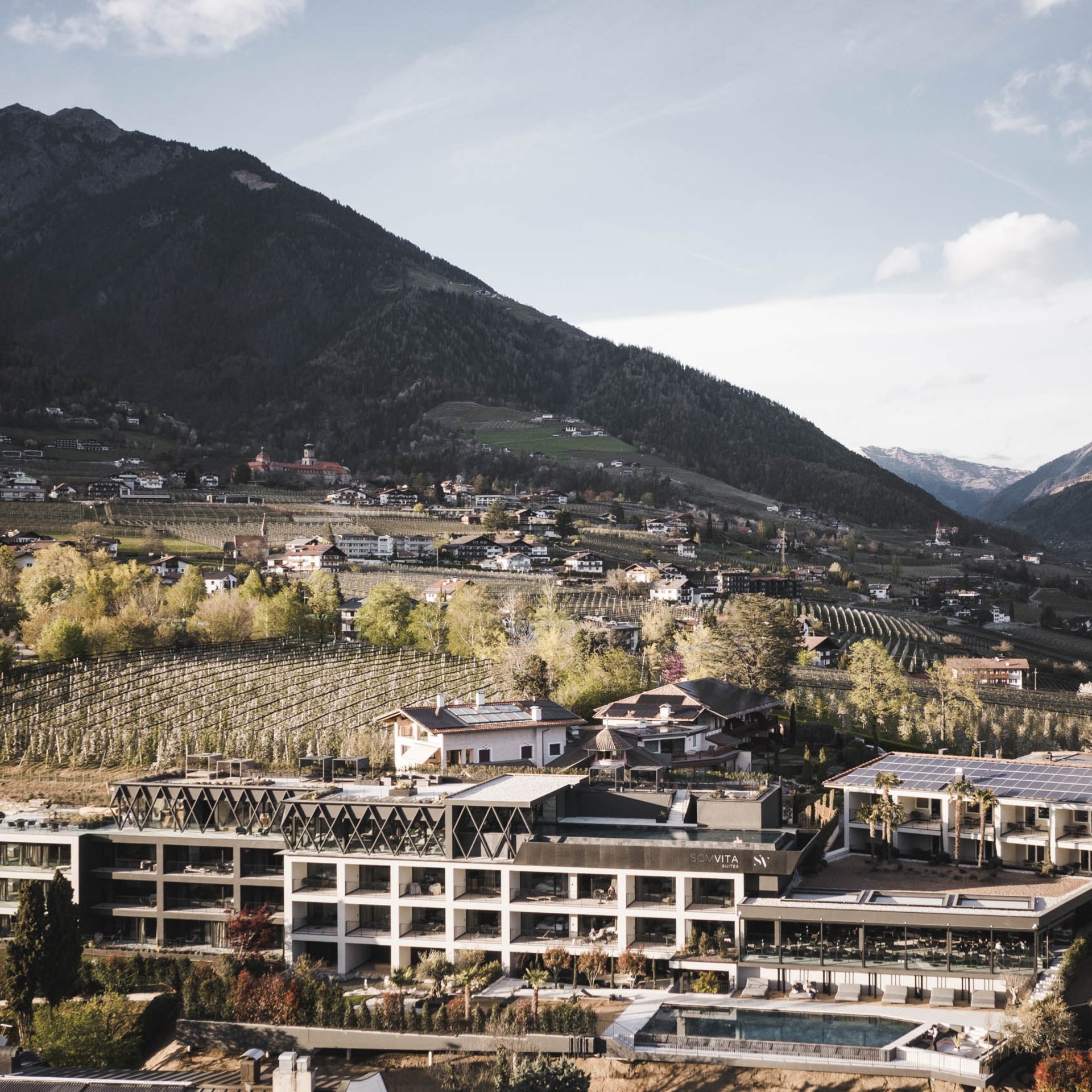 Un hotel a Merano con piscina (anzi, due)