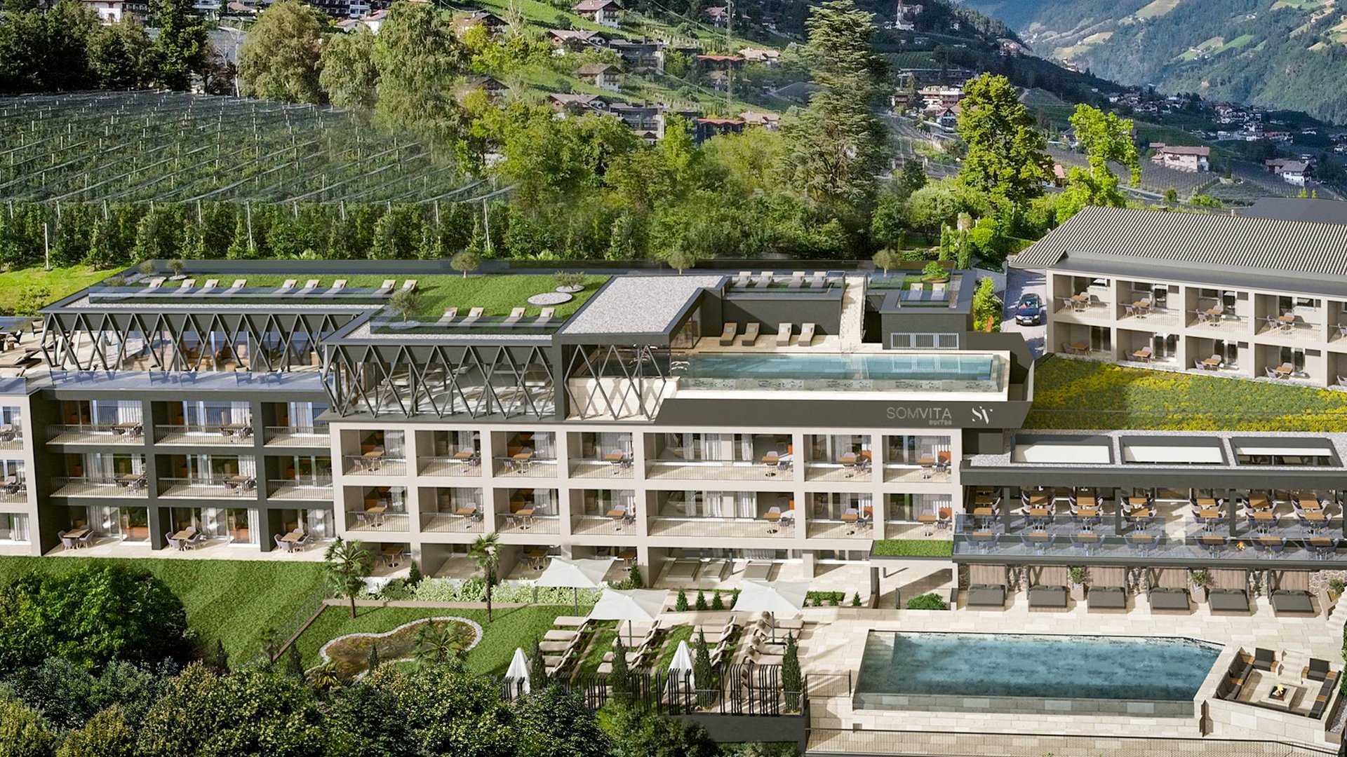 A wellness hotel in Dorf Tirol near Meran – SomVita